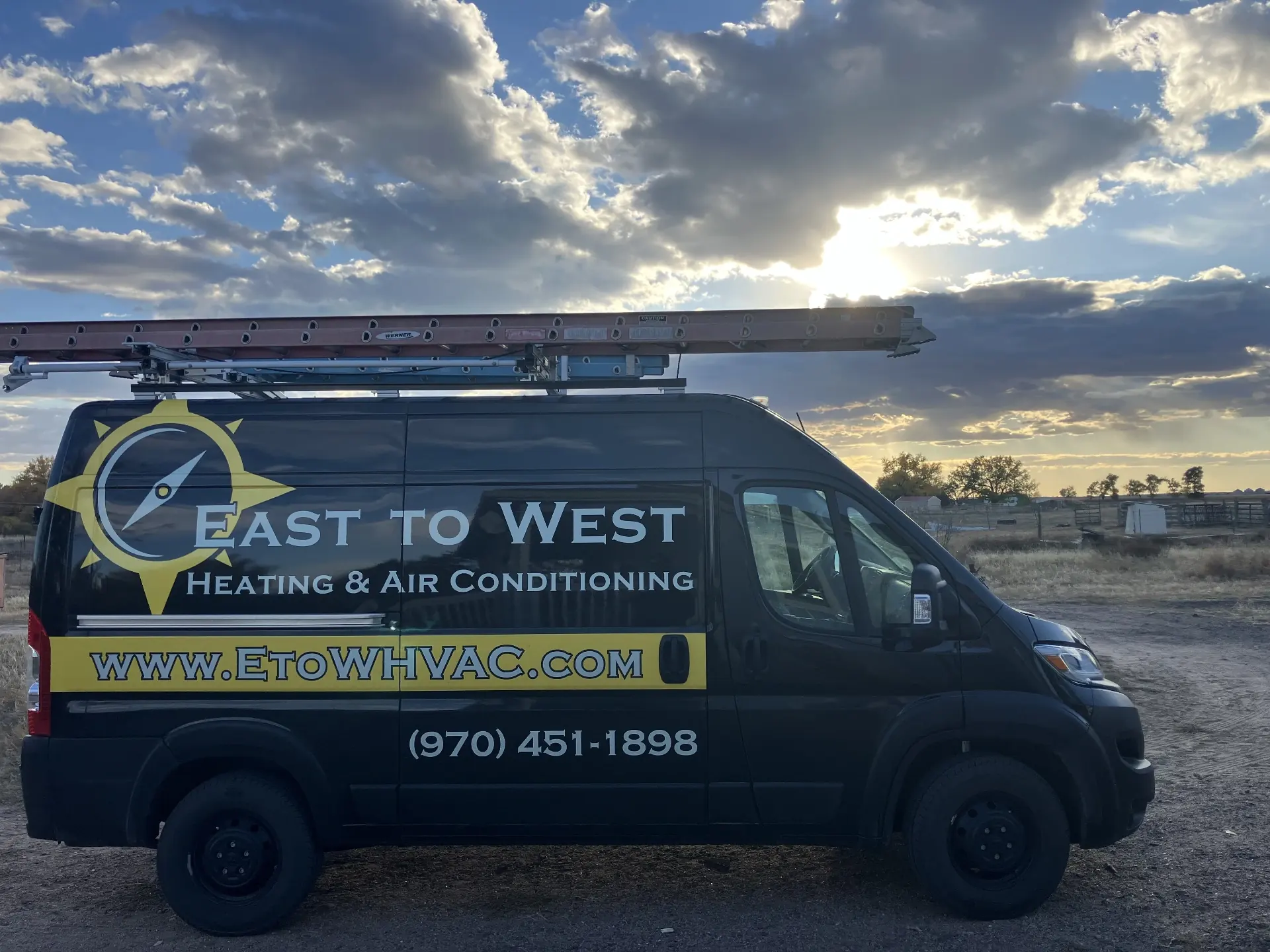 East to West Heating and Air Conditioning team providing HVAC services in Northern Colorado